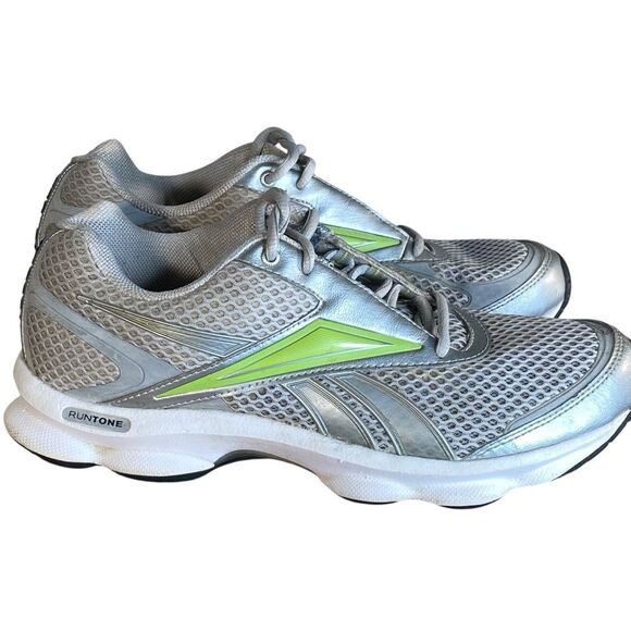 Reebok Runtone Action Running Shoes Womens Size 8 Lace Up Cushioned - Picture 2 of 11